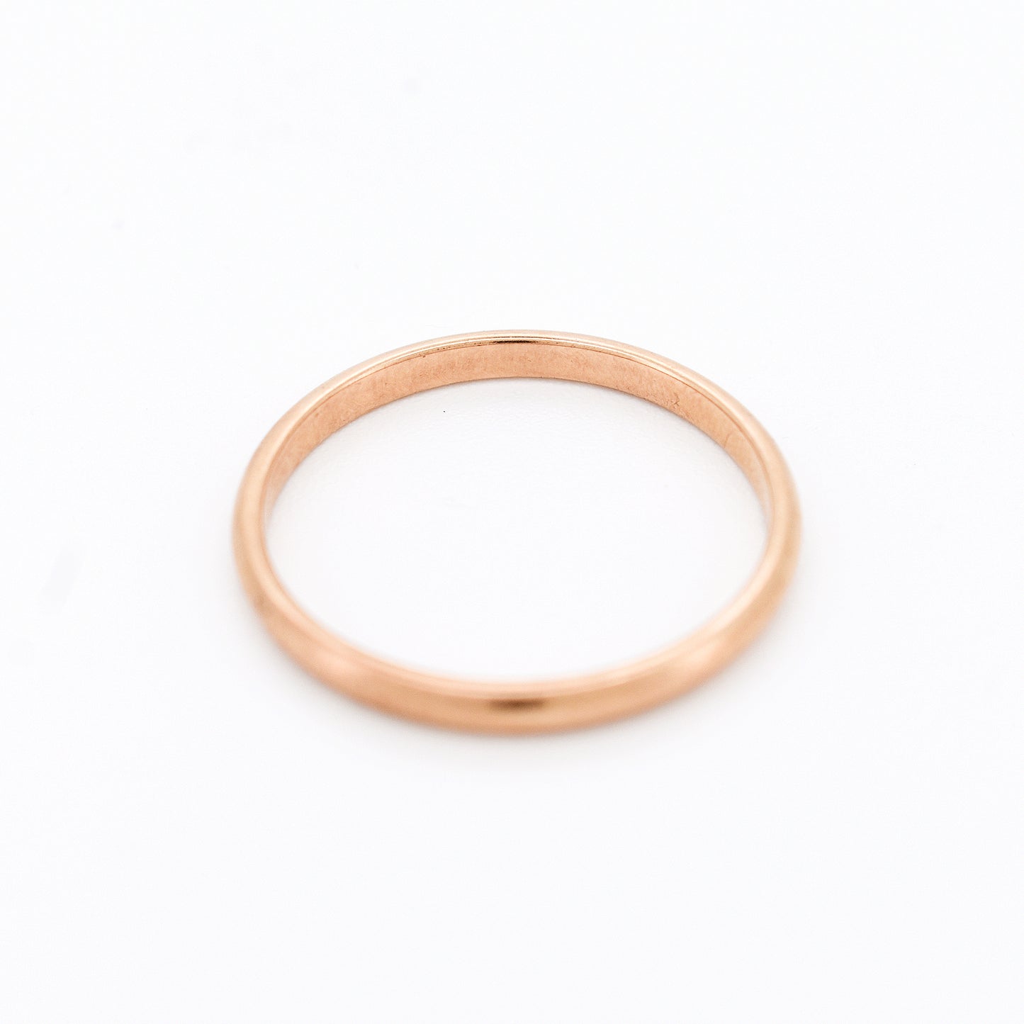 gold wedding ring, top