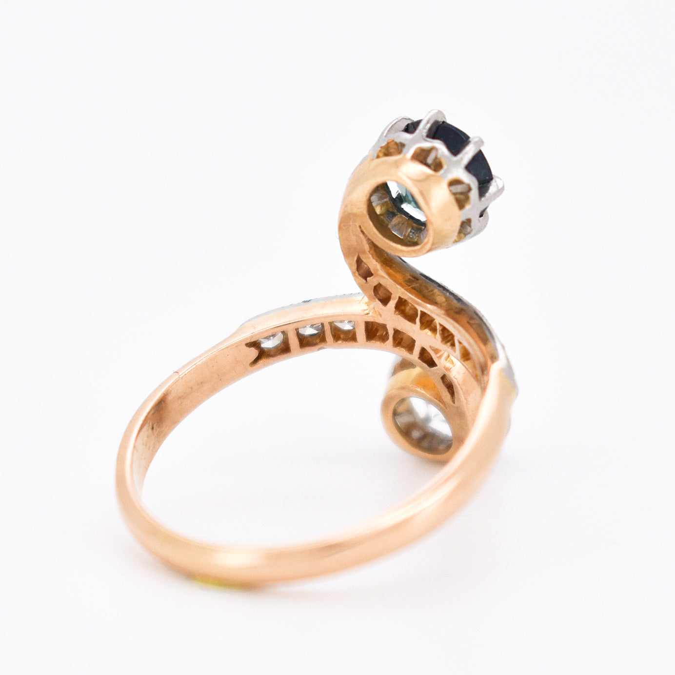 toi et moi diamond and sapphire ring, belle époque (3)