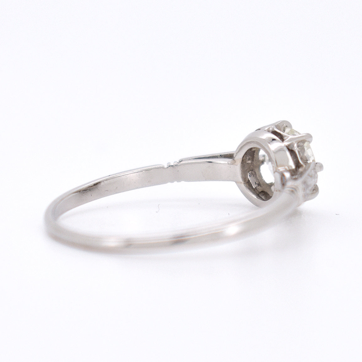 bague de fiançailles femme solitaire diamant coté 2