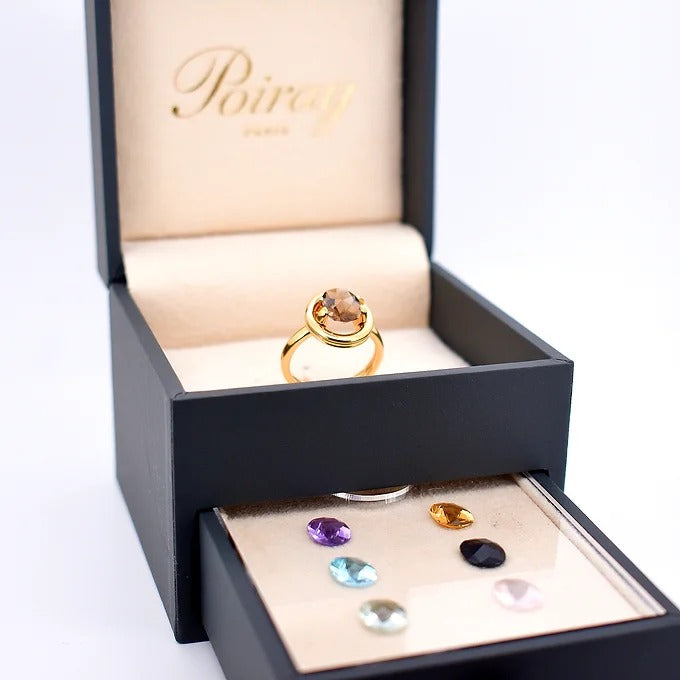 bague poiray ma préference or et pierres interchangeables