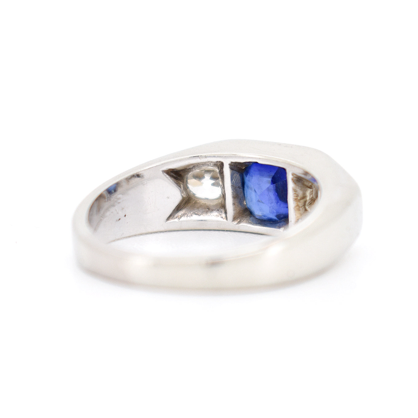 bague saphir diamants cote 3