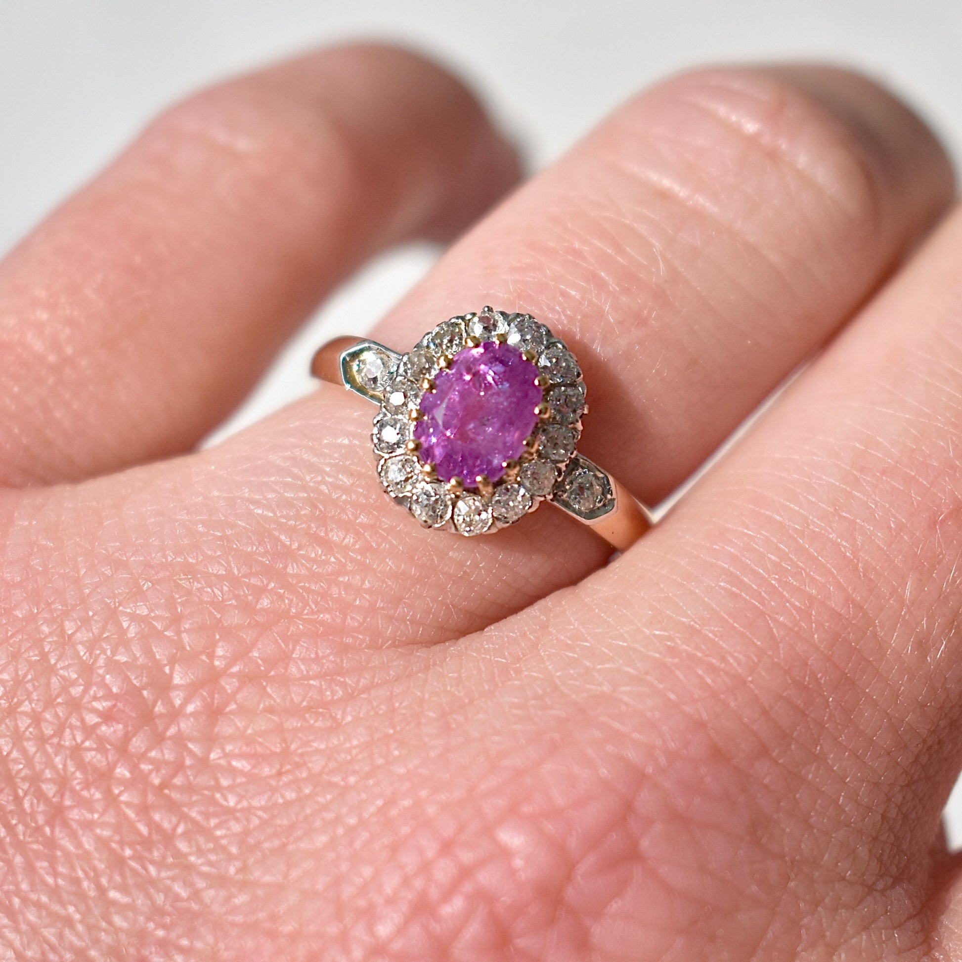 pink sapphire and diamond ring, belle époque (11)