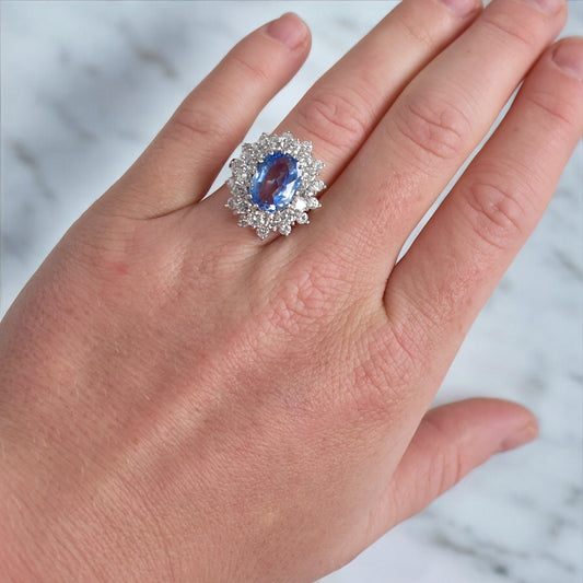 bague pompadour saphir ceylan et diamants 11