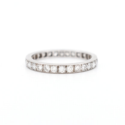 wedding ring art deco woman diamonds, face