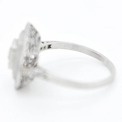 bague de fiançailles art déco diamants 2