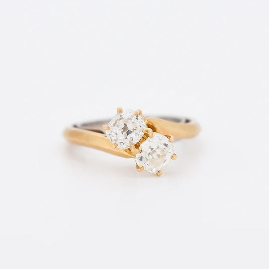 bague toi et moi or diamants