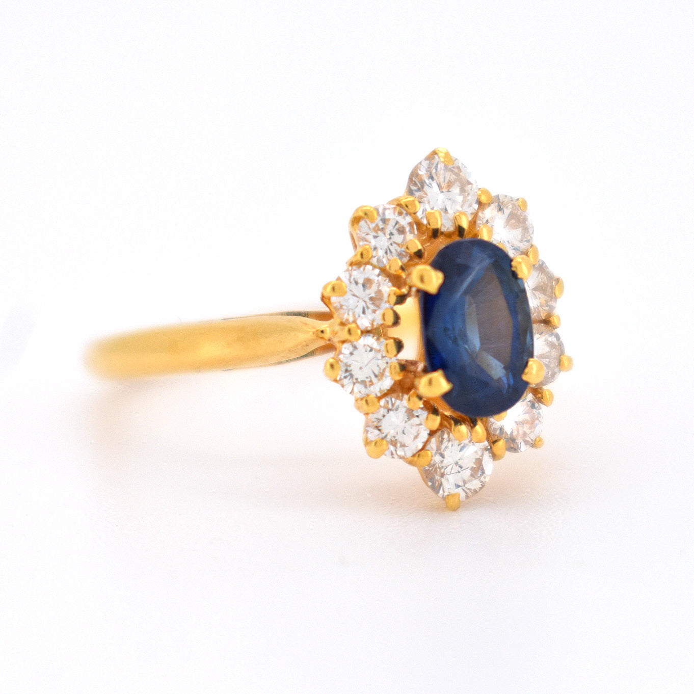 bague vintage saphir diamants (1)