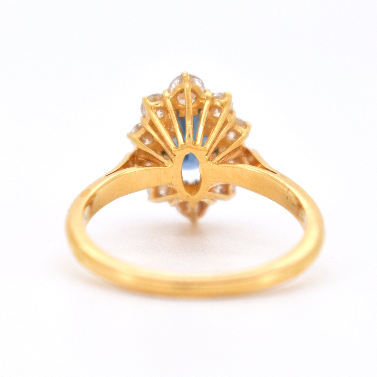 bague vintage saphir diamants (4)