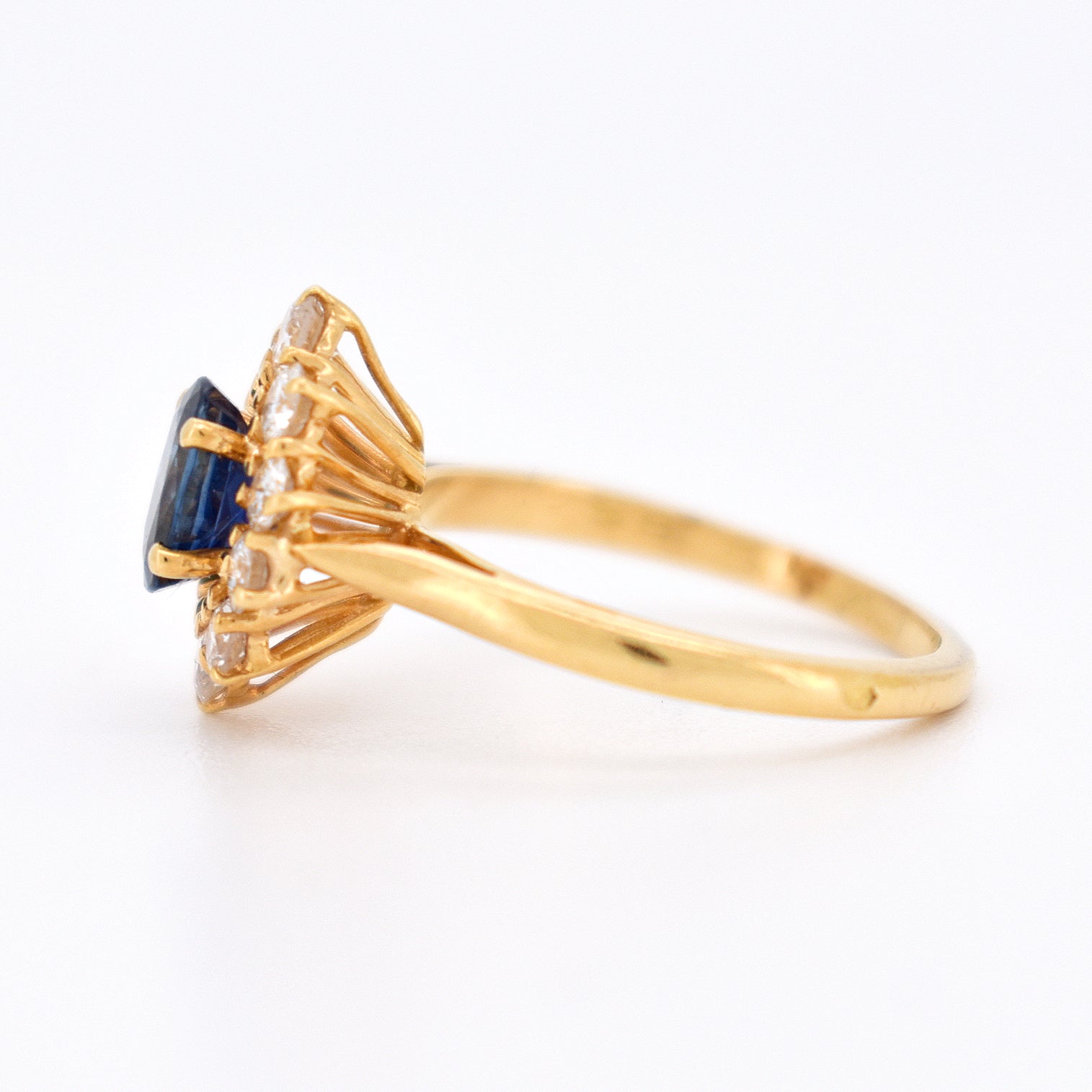 bague vintage saphir diamants (6)
