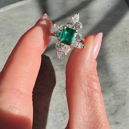 colombie vivid green et diamants 4